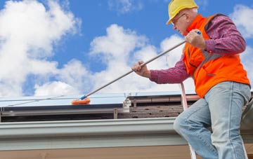 Nupers Hatch soft wash roof cleaning